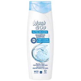 Шампунь Wash&Go на мицеллярной воде для всех типов волос 400 мл (8008970057224)