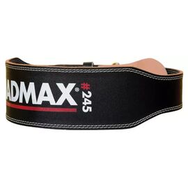 Атлетичний пояс MadMax MFB-245 Full leather шкіряний Black S (MFB-245_S)