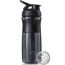Шейкер спортивний BlenderBottle SportMixer Flip 28oz/820ml Black (SM 28oz Black)