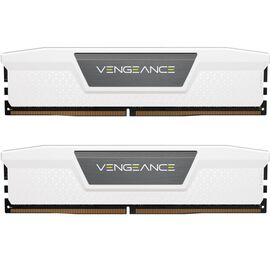 Модуль пам'яті для комп'ютера DDR5 64GB (2x32GB) 5600 MHz Vengeance White Corsair (CMK64GX5M2B5600C40W)