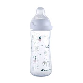 Бутылочка для кормления Bebe Confort Emotion Physio Urban Garden, 360 мл (белая) (3102209160)