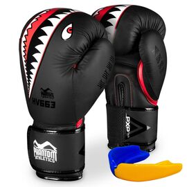 Боксерские перчатки Phantom Fight Squad Schwarz Black 12oz (PHBG2216-12)