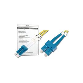 Оптический патчкорд Digitus LC/UPC-SC/UPC, 9/125, SM, OS2, duplex, 5м (DK-2932-05)
