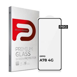 Стекло защитное Armorstandart Pro OPPO A78 4G Black (ARM69577)