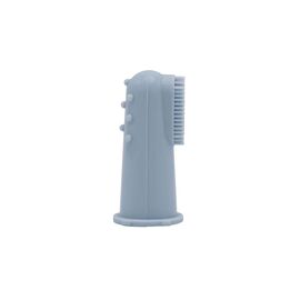 Дитяча зубна щітка Difrax Cиліконова, масажна, Blue (377 Blue)