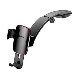 Универсальный автодержатель Baseus 4.7-6.5" Gravity Metal Age (на прищепку) black (SUYL-F01)
