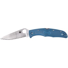 Нож Spyderco Endura 4 Lightweight K390 Serrated Blue (C10FSK390)