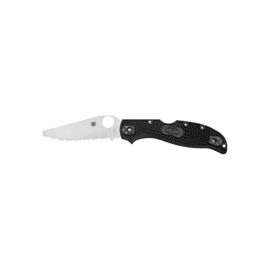 Ніж Spyderco Strech 2 XL Serrated Black (C258SBK)