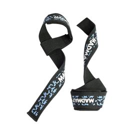 Кистьові лямки MadMax Camo Power Wrist Straps Camo/Light Blue (MFA-275-BLU-U)