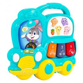 Розвиваюча іграшка Baby Team музична Автобус (8633_голубой)