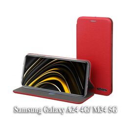 Чохол до мобільного телефона BeCover Exclusive Samsung A24 4G SM-A245/M34 5G SM-M346 Burgundy Red (709785)