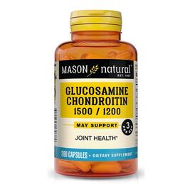 Витаминно-минеральный комплекс Mason Natural Глюкозамин и Хондроитин 1500/1200, Glucosamine Chondroitin, (MAV13038)