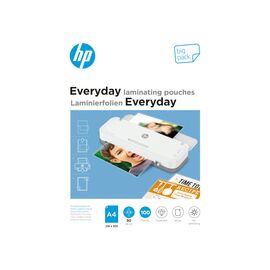 Пленка для ламинирования HP Everyday Laminating Pouches, A4, 80 Mic, 216 x 303, 100 pcs (9154) (838140)