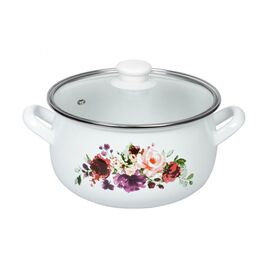 Кастрюля Ardesto Magic Flowers с крышкой 3,5 л (AR0135)