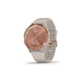 Смарт-часы Garmin vivomove 3S, Rose Gold, Light Sand, Silicone,, (010-02238-02)