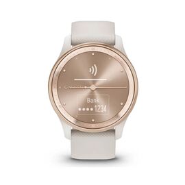 Смарт-часы Garmin vivomove Trend, WW, White Cream, Silicone, GPS (010-02665-01)