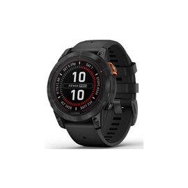 Смарт-часы Garmin fenix 7 Pro Solar, Glass, SltGrySS w/Black Band, GPS (010-02777-01)