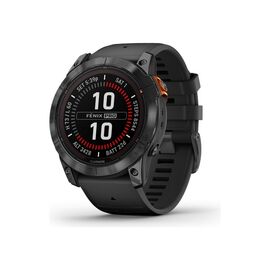 Смарт-годинник Garmin fenix 7X Pro Sol, Slate Gray Stl w/Black Bnd, GPS (010-02778-01)