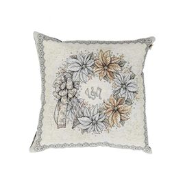 Наволочка Прованс гобеленова PRESENT 45х45см Віночок (4823093450530)
