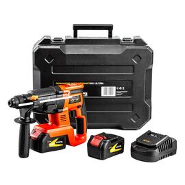 Перфоратор GTM RHC18/22BL, 18В, 2,2Дж, 0-1100об/хв, 2x4Ah, кейс (RHC18/22BL)