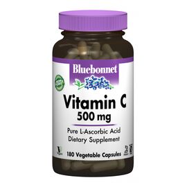 Вітамін Bluebonnet Nutrition Вітамін С 500мг, 180 гелевих капсул (BLB0512)