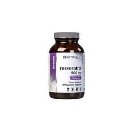 Травы Bluebonnet Nutrition Ресвератрол 500 мг, Beautiful Ally, Resveratrol 500 мg, 30 (BLB0878)