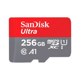 Карта памяти SanDisk 256GB microSD class 10 UHS-I Ultra (SDSQUAC-256G-GN6MN)
