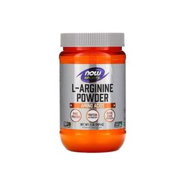 Амінокислота Now Foods L-Аргінін, L-Arginine Powder, порошок 454 гр (NOW-00210)