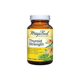 Вітамінно-мінеральний комплекс MegaFood Сила щитовидної залози, Thyroid Strength, 60 таблеток (MGF20028)