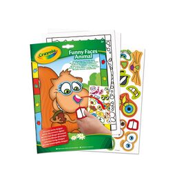 Набор для творчества Crayola Раскраска Забавные животные 24 страницы (04-7349-2)