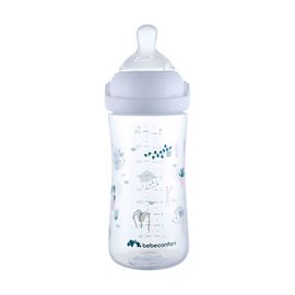 Бутылочка для кормления Bebe Confort EMOTION PHYSIO Urban Garden, 270 мл (белая) (3102209120)
