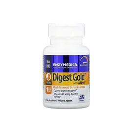 Витаминно-минеральный комплекс Enzymedica Пищеварительные ферменты, Digest Gold с ATPro, 45 капсул (ENZ-20211)