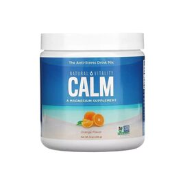 Мінерали Natural Vitality Антистресовий напій, апельсиновий смак, CALM, Orange, 226 гр (PTG-04351)