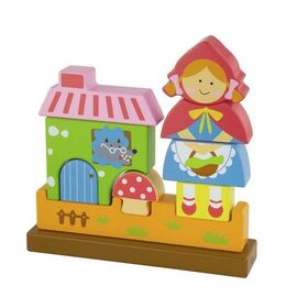 Развивающая игрушка Viga Toys Красная Шапочка (50075)