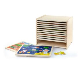 Пазл Viga Toys Набор пазлов 12 штук (51428)