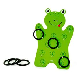 Игровой набор Viga Toys Лягушонок с кольцами (50661)
