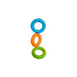 Развивающая игрушка Fat Brain Toys тактильная Магнитные кольца SillyRings 3 шт (F269ML)