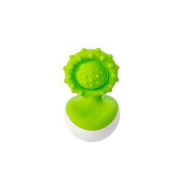 Погремушка Fat Brain Toys прорезыватель-неваляшка dimpl wobl зеленый (F2173ML)