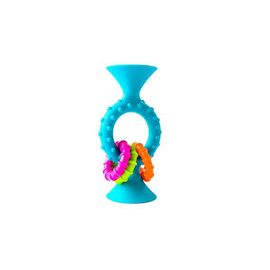 Погремушка Fat Brain Toys прорезыватель на присосках pipSquigz Loops бирюзовый (F166ML)