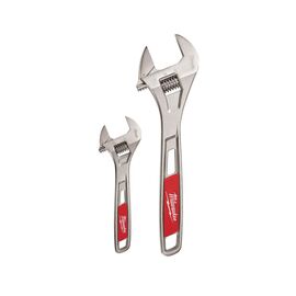 Ключ Milwaukee ключей разводных 6"/10", 2шт (48227400)