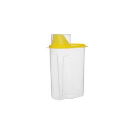 Емкость для сыпучих продуктов Stenson 15 х 8,5 х 27 Жовта (WHW20475-6 yellow)