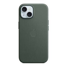 Чехол для мобильного телефона Apple iPhone 15 FineWoven Case with MagSafe Evergreen (MT3J3ZM/A)