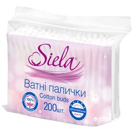 Ватные палочки Siela 200 шт. (4820159840472)