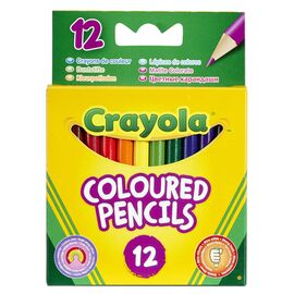 Карандаши цветные Crayola короткие 12 шт (256250.036)