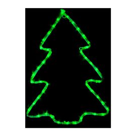 Гирлянда Delux MOTIF Christmas t tree 60*45см 7 flash зеленая IP44 EN (90012986)