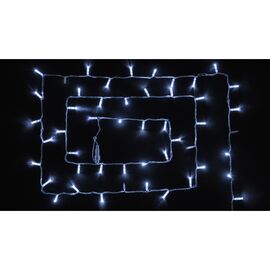 Гирлянда Delux STRING 100LED 10 м flash Белый/Прозрачный IP44 (90015187)