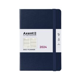 Еженедельник Axent 2024 Partner Strong 145 x 210 мм, синий (8819-24-02-A)