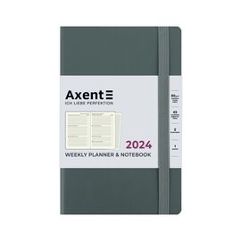 Еженедельник Axent 2024 Partner Soft Earth Colors 125 x 195 мм, зеленый (8519-24-04-A)