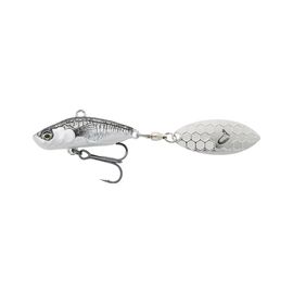 Блешня Savage Gear 3D Sticklebait Tailspin 65mm 9.0g Black Silver (1854.43.89)