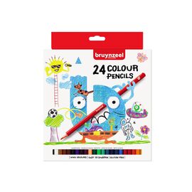 Карандаши цветные Bruynzeel 24 цвета картонная коробка (8712079421021)